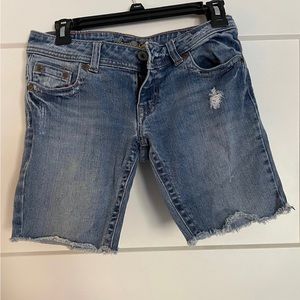 American Eagle jean shorts size 2